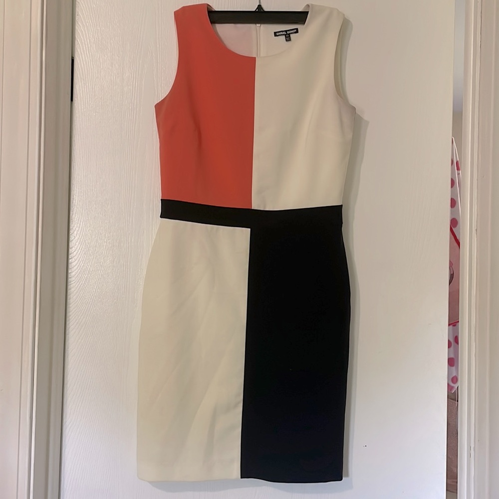 Block Colored Formal Dress